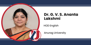 Anurag University, HOD English: Dr. G. V. S. Ananta Lakshmi Interview